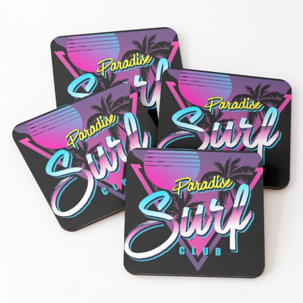 Item preview, Paradise surf club - Palm trees - vapourwave  designed and sold by adenicholls.