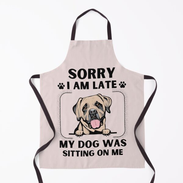 Item preview, Sorry I Am Late My Dog Was Sitting On Me (Dog Lover Gift) designed and sold by i-longmanshop.