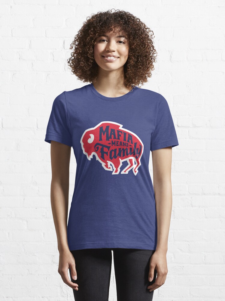 Buffalo Bills Shirt LOVE Buffalo Bills Mafia design Women's Men's Cotton  Crew Tee