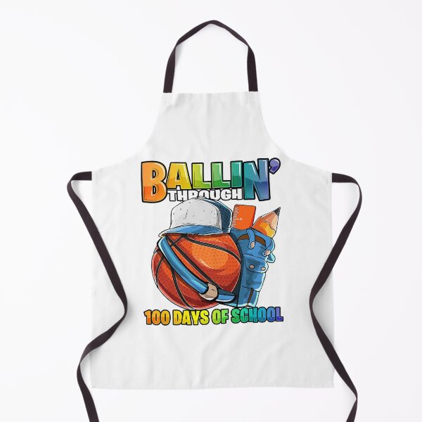 Item preview, Ballin' Through 100 Days of School Basketball Kindergarten designed and sold by larryscott84.
