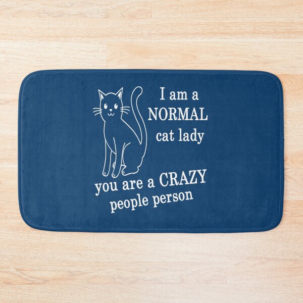 Item preview, SOY UNA SEÑORA DE LOS GATOS NORMAL ERES UNA PERSONA LOCA DE GENTE designed and sold by Raymondpresley.