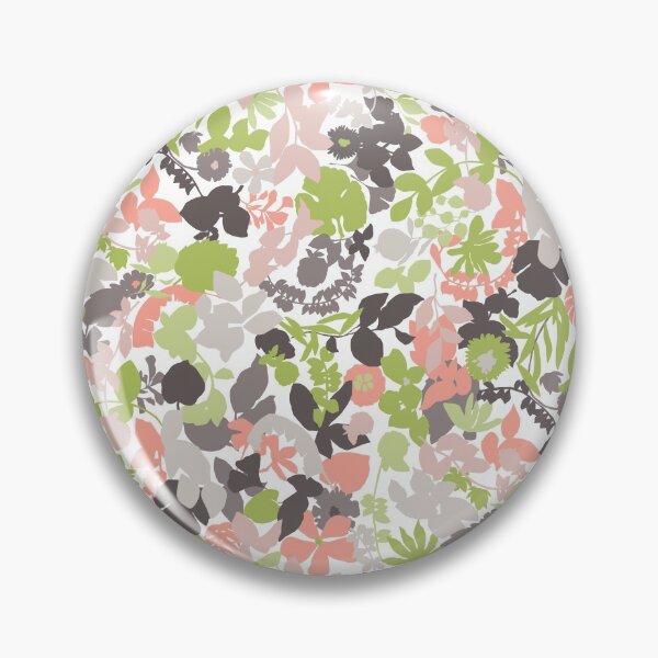 Artikelvorschau, Laub Lachs Rouge Rosa Rose Taupe Grün Weiß entworfen und verkauft von Delinda Graphic Studio.