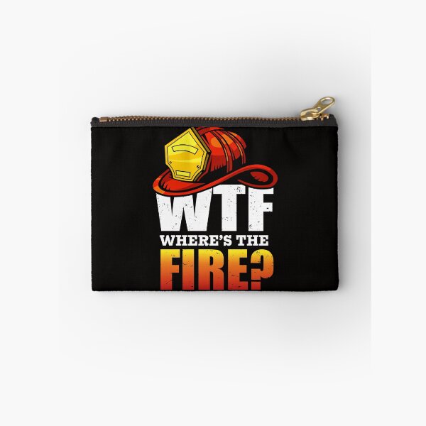 Item preview, Where's The Fire Firefighter Funny designed and sold by verdecuddly.
