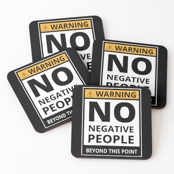 Item preview, No Negative People Beyond This Point designed and sold by KingsManKind.