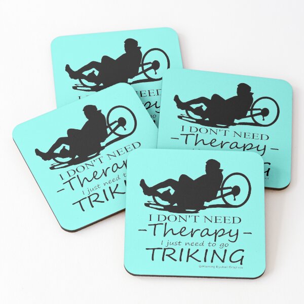 Item preview, Trike Therapy 5 (dark) designed and sold by Flaming-Eyeball.