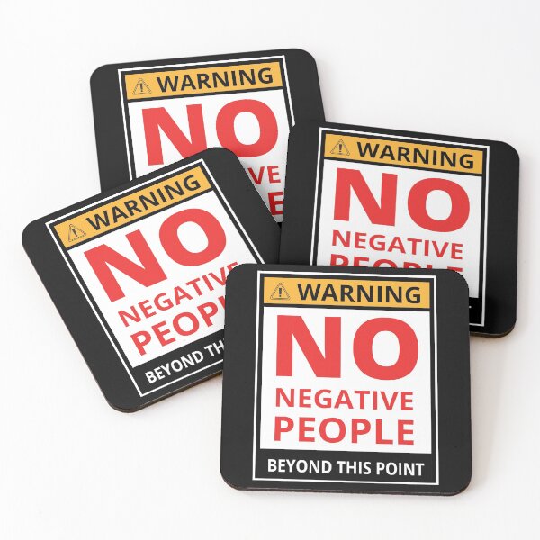 Item preview, No Negative People Beyond This Point 2 designed and sold by KingsManKind.