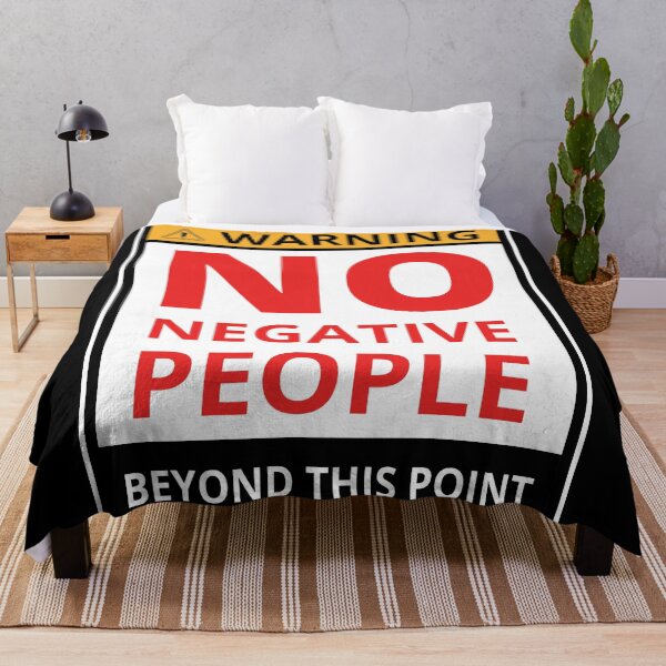 Item preview, No Negative People Beyond This Point 2 designed and sold by KingsManKind.