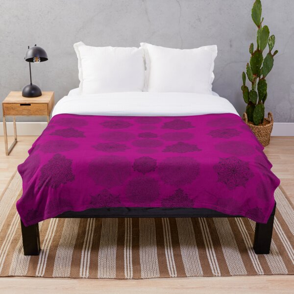 Item preview, Line Mandalas on Fuchsia designed and sold by RnssncCo.