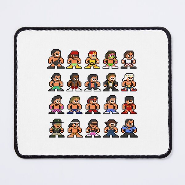 Item preview, Camiseta Wrestling80s WWF 8-bit Pixel Art designed and sold by FarnhStone.
