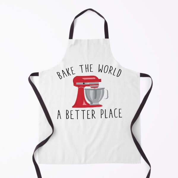 Item preview, Bake the World A Better Place Funny Baking Pastry Pun Humor designed and sold by TheOHC.