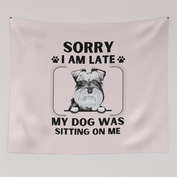 Item preview, Sorry I Am Late My Dog Was Sitting On Me (Dog Lover Gift) designed and sold by i-longmanshop.