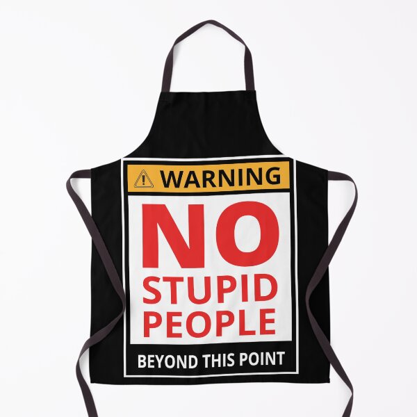 Item preview, No Stupid People Beyond This Point 2 designed and sold by KingsManKind.
