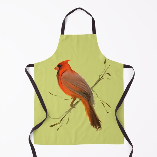 Item preview, Cardinal Visits designed and sold by SnakeRiverRose.
