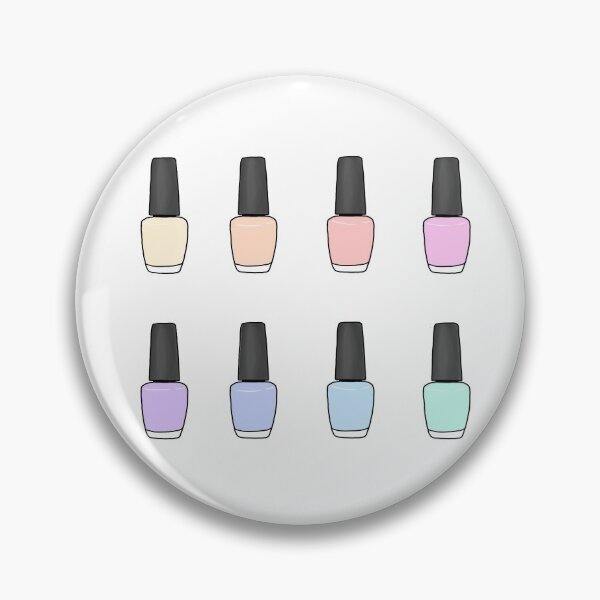 Item preview, Pastel colored nail polishes designed and sold by Zezeye.