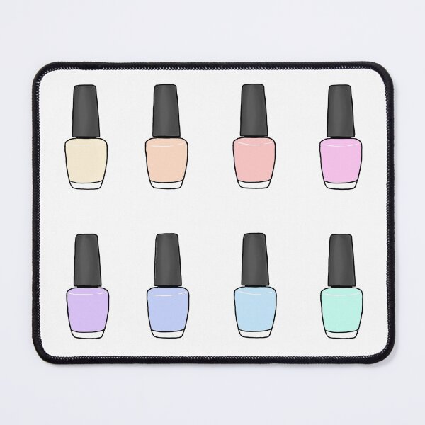 Item preview, Pastel colored nail polishes designed and sold by Zezeye.