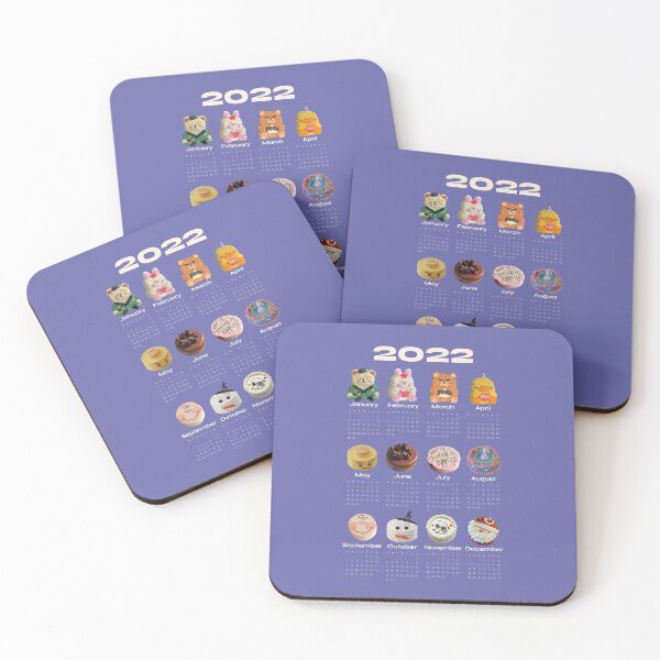 Item preview, 2022 Calendar, adorable and cute cakes designed and sold by SerenaChoe.