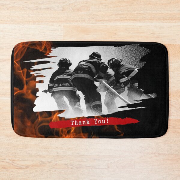 Item preview, Thanks to a firefighter. Rescuer designed and sold by D/Art ⭐⭐⭐⭐⭐.