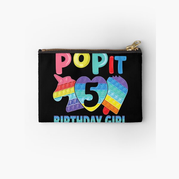 Artikelvorschau, Geburtstagskind Pop it 5 Einhorn Mädchen Jungs Pop It Five 5. entworfen und verkauft von TheOHC.