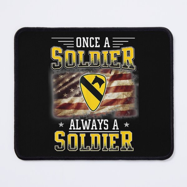 Item preview, 1st Cavalry Division Veteran Always a Soldier designed and sold by GetLeaux.