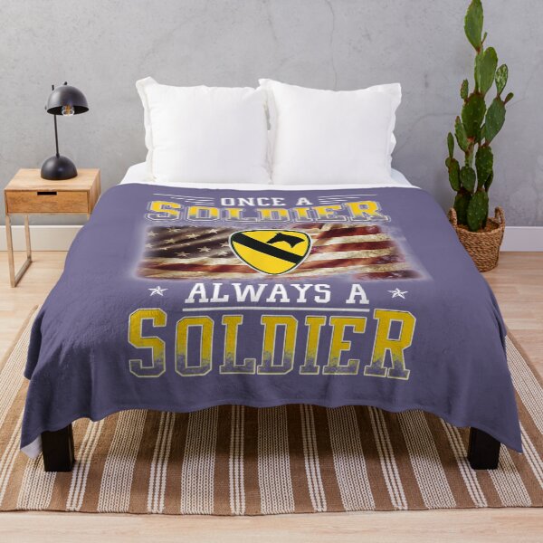 Item preview, 1st Cavalry Division Veteran Always a Soldier designed and sold by GetLeaux.