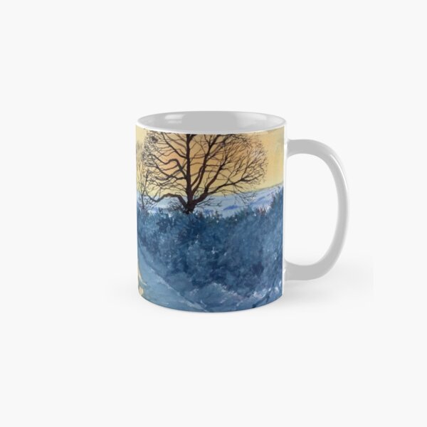 Winter Walk on Wykeham Road Classic Mug