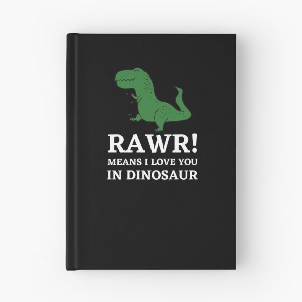 Item preview, Rawr means i love you in dinosaur designed and sold by AbiBurtDesigns.