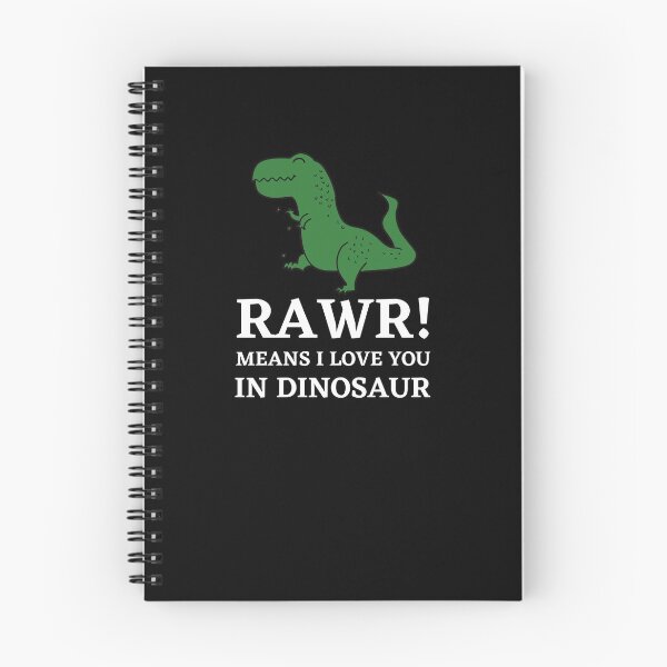 Item preview, Rawr means i love you in dinosaur designed and sold by AbiBurtDesigns.