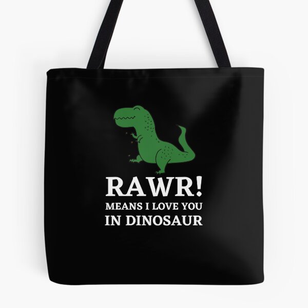 Item preview, Rawr means i love you in dinosaur designed and sold by AbiBurtDesigns.