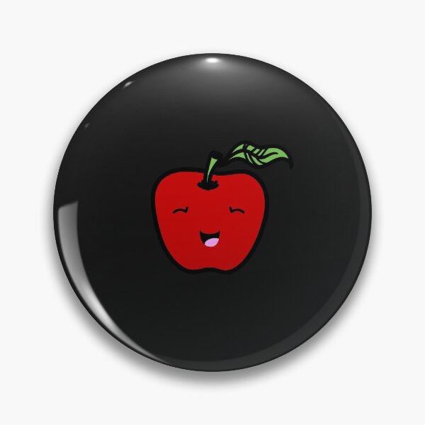 Item preview, Happy Kawaii Apple  designed and sold by ProtonProject.