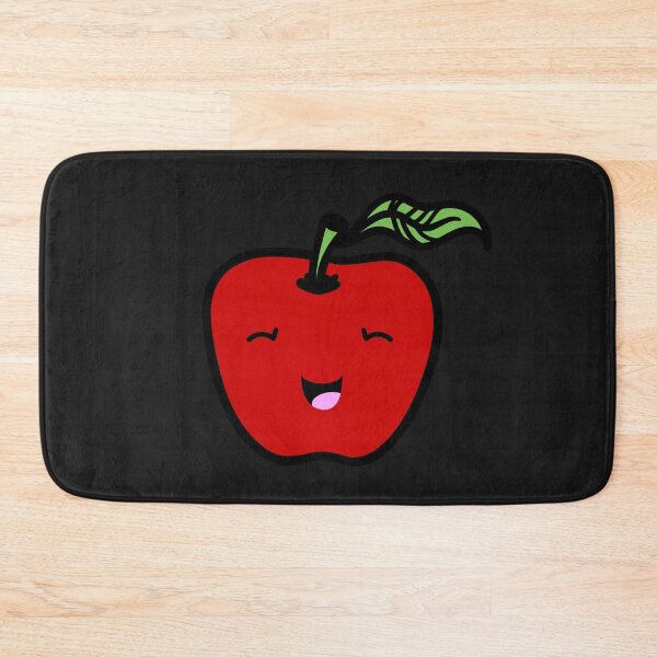 Item preview, Happy Kawaii Apple designed and sold by ProtonProject.