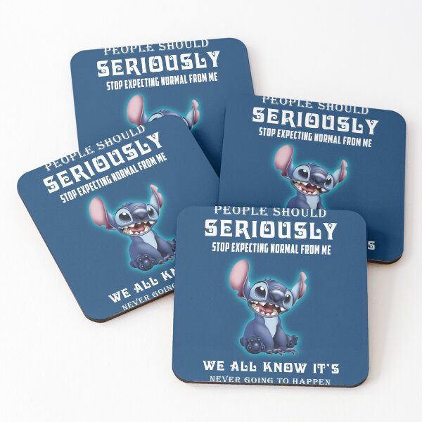 Item preview, People Should Seriously Not Expecting Normal From Me Stitch   designed and sold by Raymondpresley.