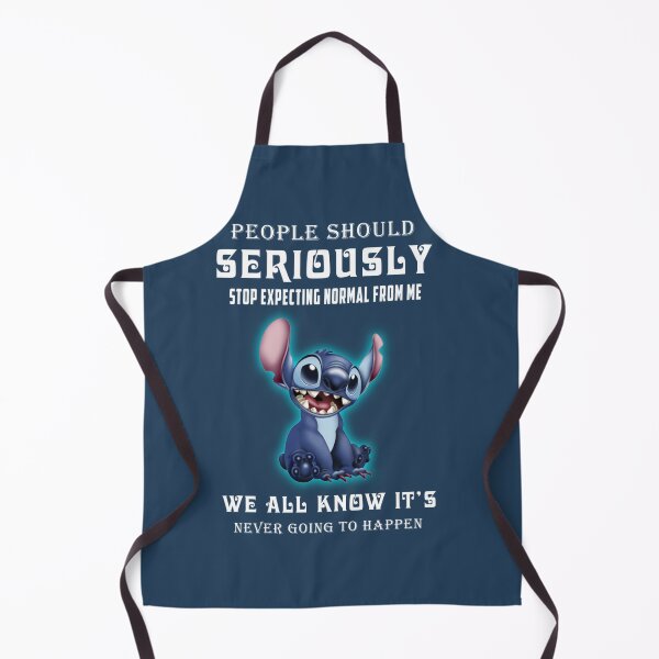 People Should Seriously Not Expecting Normal From Me Stitch Apron