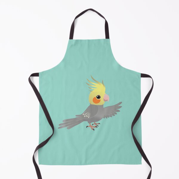 Item preview, Cute cockatiel cartoon digital drawing designed and sold by Bwiselizzy.