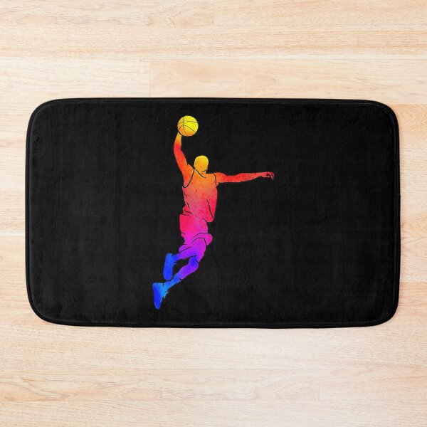 Item preview, Basketball player dunking basketball hoop designed and sold by jackjerry.