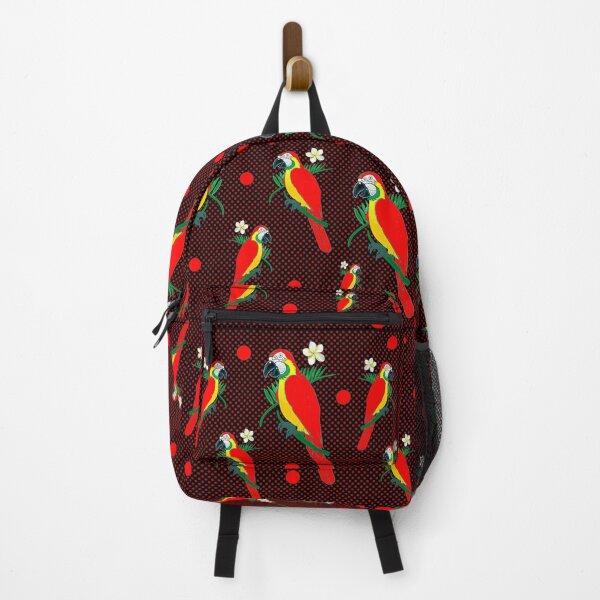 Item preview, DOTTY RED PARROTS designed and sold by KINGTOUCAN.