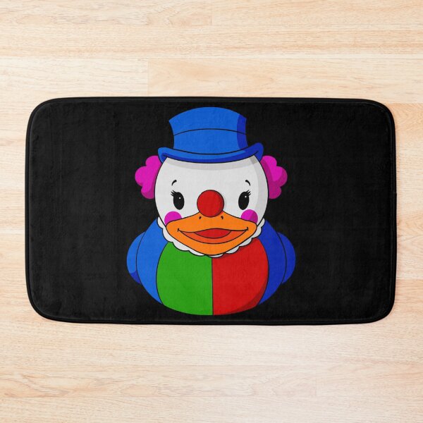 Item preview, Clown Rubber Duck designed and sold by Alisha Ober Designs.