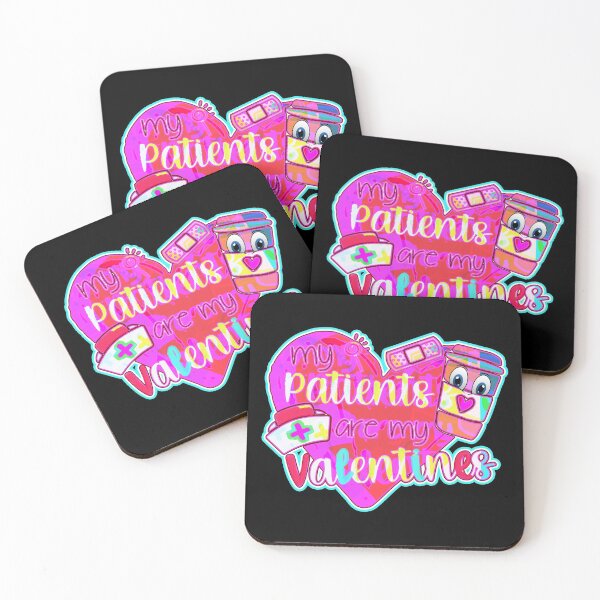 Item preview, My Patients are my Valentines - POP ART HEART designed and sold by OMdesign10.