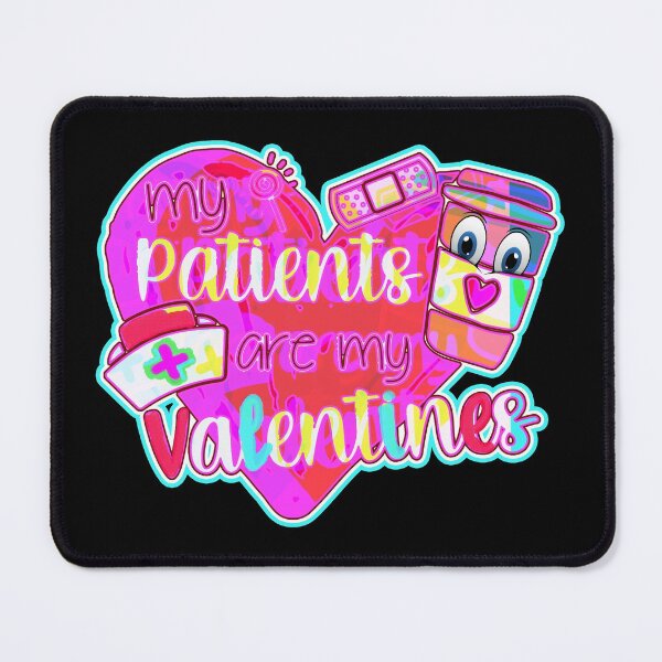 Item preview, My Patients are my Valentines - POP ART HEART designed and sold by OMdesign10.