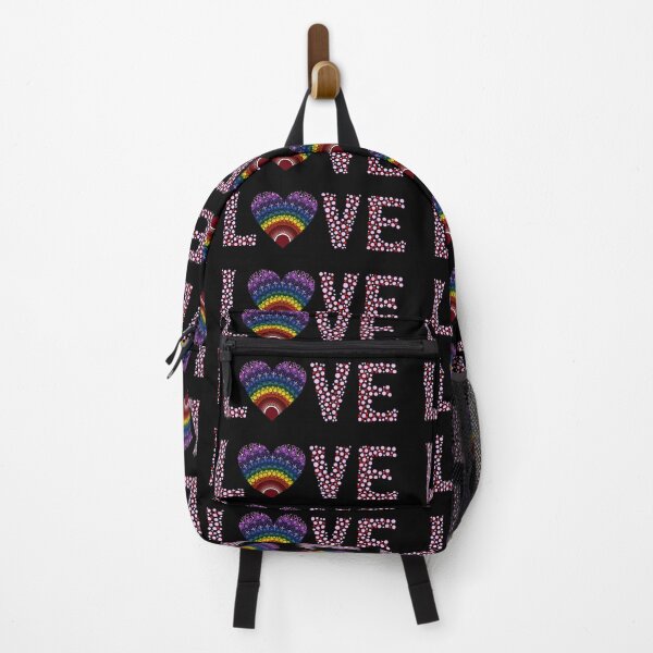 Item preview, Love Rainbow Dot Mandala designed and sold by Cedarrue.
