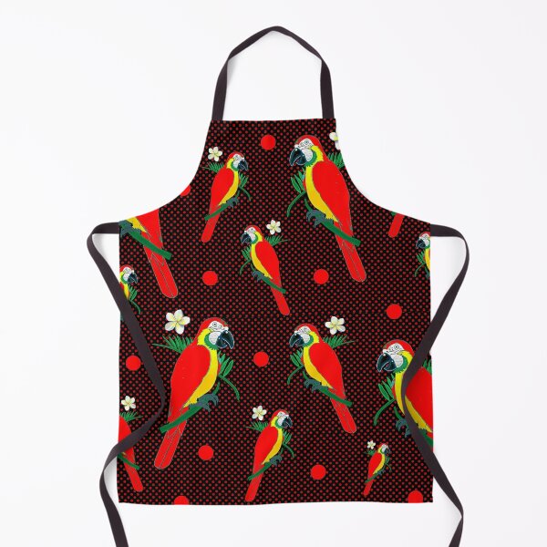 Item preview, DOTTY RED PARROTS designed and sold by KINGTOUCAN.