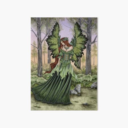 Lady of the Forest Art Board Print