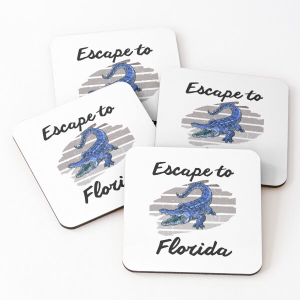 Item preview,   Escape to Florida- Alligator designed and sold by BronikowskiART.