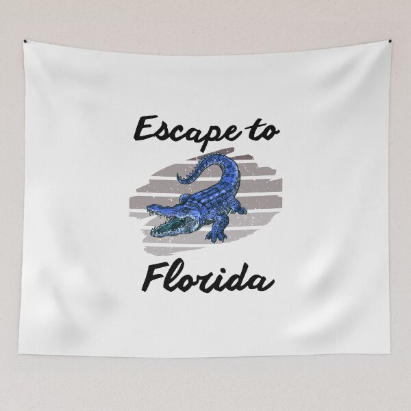 Item preview,   Escape to Florida- Alligator designed and sold by BronikowskiART.