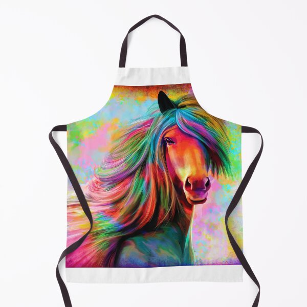 Item preview, Horseback Riding Club, Wild Horse Rainbow Horse Gift For Horse Lover's designed and sold by Kitten2220.
