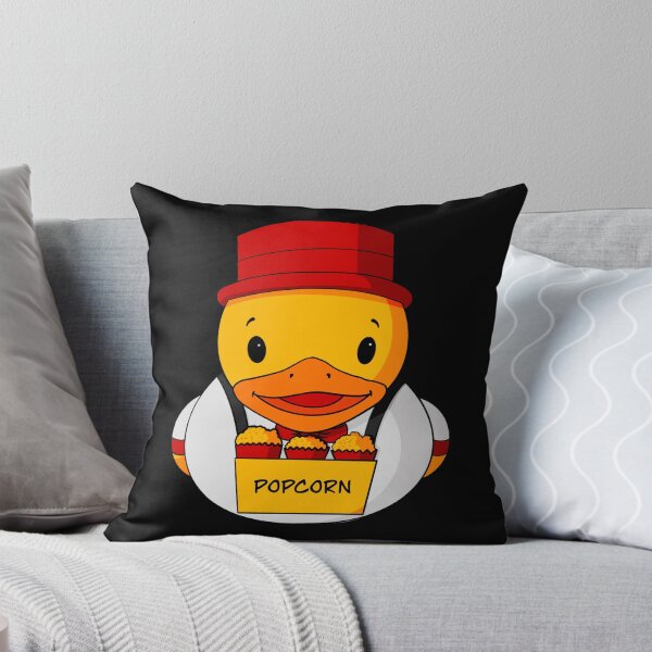 Item preview, Circus Popcorn Vendor Rubber Duck designed and sold by Alisha Ober Designs.