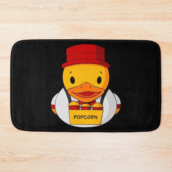 Item preview, Circus Popcorn Vendor Rubber Duck designed and sold by Alisha Ober Designs.