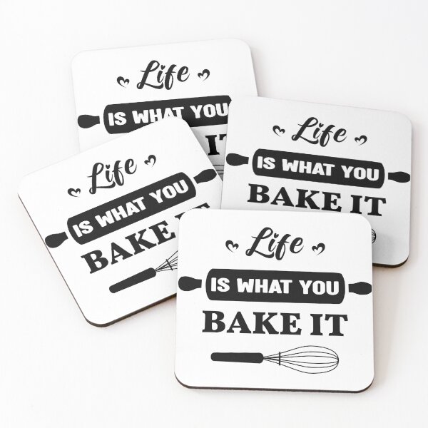 Item preview, Life Is What You Bake It designed and sold by RaybenMedia.