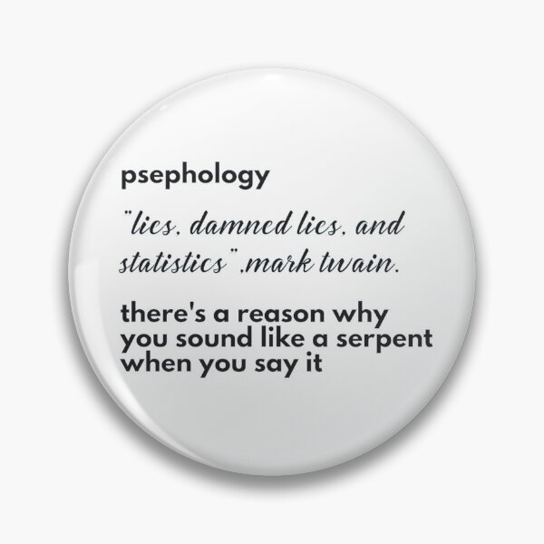 Item preview, psephology designed and sold by tdkrbooks.