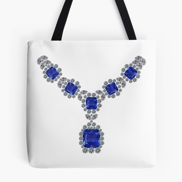 Item preview, 'Look at Me' Sapphire Necklace designed and sold by eldonshorey.