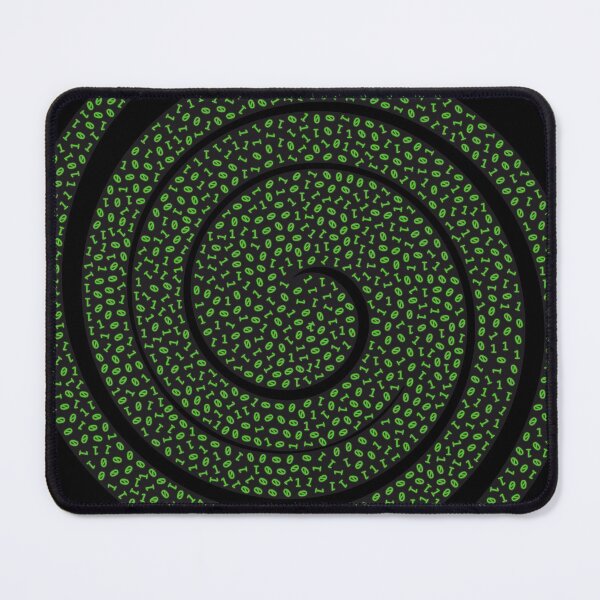 Item preview, Binary code chaos spiral designed and sold by pattypattern.